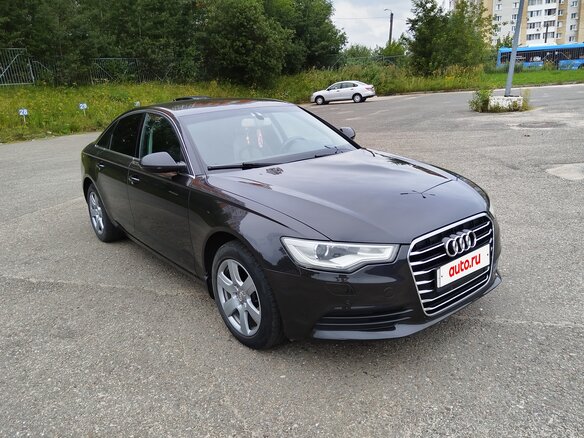 2011 Audi A6 IV (C7), серый, 1600000 рублей - вид 2