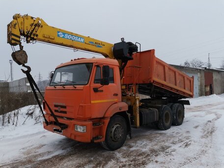 2011 КамАЗ 65115, оранжевый, 5600000 рублей, вид 2