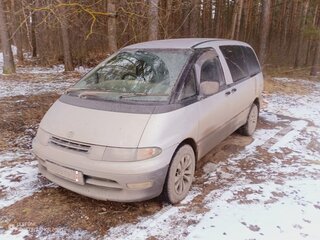 1993 Toyota Estima Lucida I, серебристый, 460000 рублей, вид 1