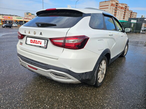 2023 Lada (ВАЗ) Vesta SW Cross I Рестайлинг (NG), белый, 1380000 рублей - вид 5