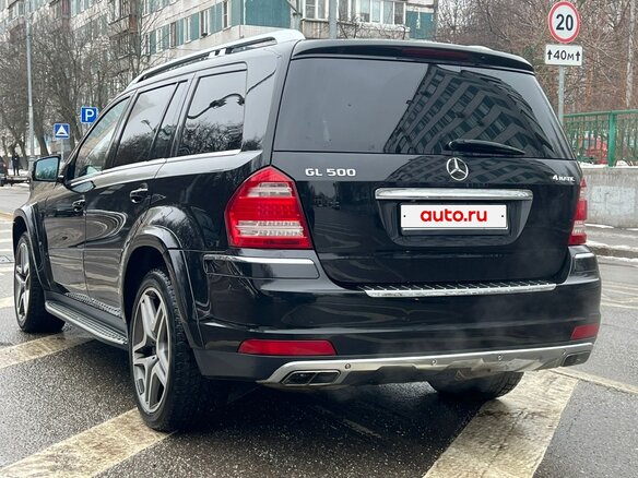 2011 Mercedes-Benz GL-Класс 500 I (X164) Рестайлинг, чёрный, 1650000 рублей - вид 6