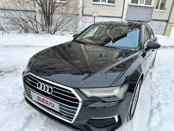 2019 Audi A6 55 TFSI V (C8), чёрный, 3400000 рублей - вид 1