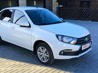 2021 Lada (ВАЗ) Granta I Рестайлинг, белый, 980000 рублей, вид 2