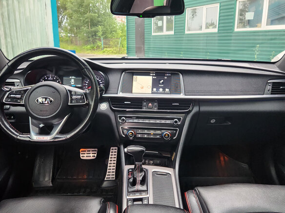2018 Kia Optima IV Рестайлинг, синий, 2355000 рублей - вид 13