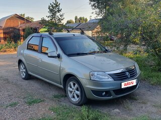 2011 Renault Logan I Рестайлинг, бежевый, 590000 рублей, вид 2