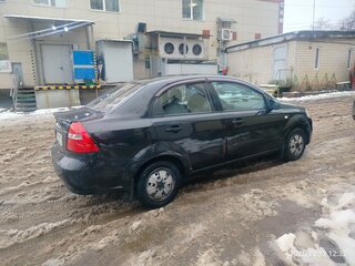 2009 Chevrolet Aveo I Рестайлинг, чёрный, 265000 рублей, вид 4