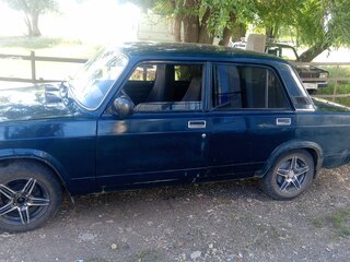 2008 Lada (ВАЗ) 2107, зелёный, 130000 рублей, вид 3