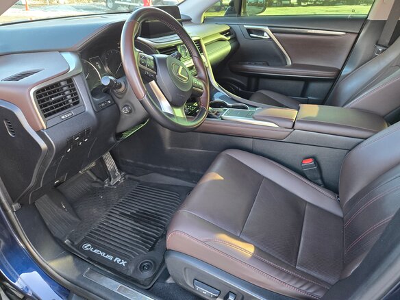 2020 Lexus RX 300 IV Рестайлинг, синий, 5900000 рублей - вид 11