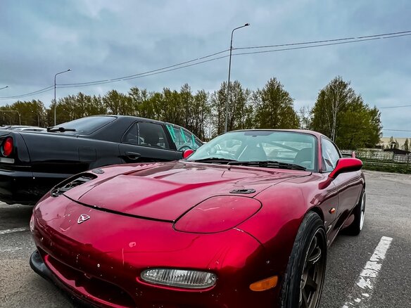 1992 Mazda RX-7 III (FD), красный - вид 2