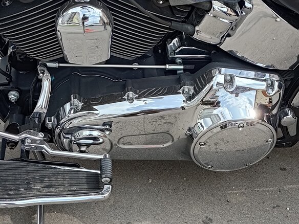2008 Harley-Davidson Softail Deluxe, серебристый, 1300000 рублей - вид 8