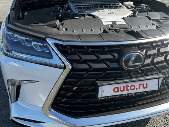 2019 Lexus LX 450d III Рестайлинг 2, белый, 8585585 рублей - вид 27