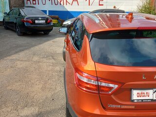 2019 Lada (ВАЗ) Vesta SW Cross I, оранжевый, 1300000 рублей, вид 5