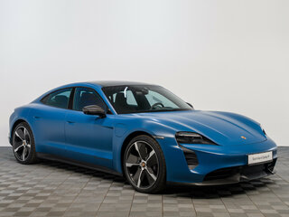 2021 Porsche Taycan Turbo I, синий, 12100000 рублей, вид 3
