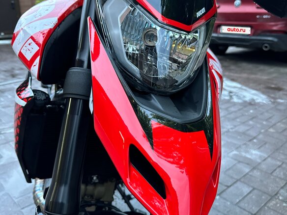 2022 Ducati Hypermotard, красный, 1430000 рублей - вид 12