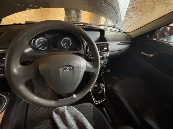 2014 Lada (ВАЗ) Priora I Рестайлинг, синий, 450000 рублей - вид 1