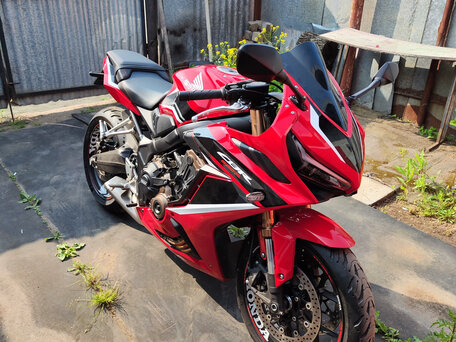 2021 Honda CBR 650R, красный, 750000 рублей, вид 1