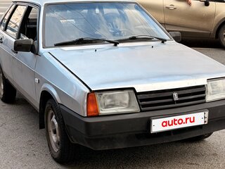 2002 Lada (ВАЗ) 21099, серебристый, 75000 рублей, вид 4