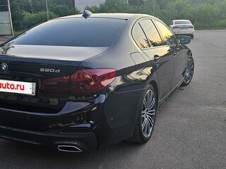 2020 BMW 5 серии 520d VII (G30/G31/G38), синий, 4600000 рублей, вид 5