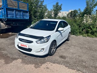 2011 Hyundai Solaris I, белый, 819999 рублей, вид 1