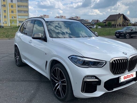 2019 BMW X5 M50d IV (G05/G18), белый, 5109360 рублей - вид 9
