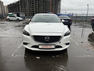 2016 Mazda 6 III (GJ) Рестайлинг, белый, 1700000 рублей, вид 2