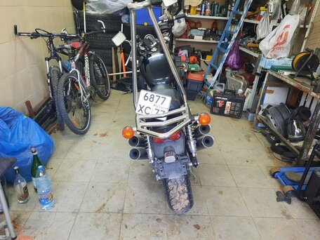 1987 Honda Magna, чёрный, 450000 рублей, вид 5