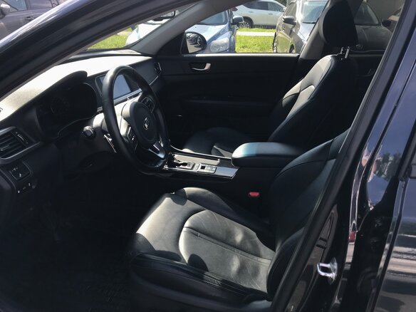 2018 Kia Optima IV, синий, 1750000 рублей - вид 6