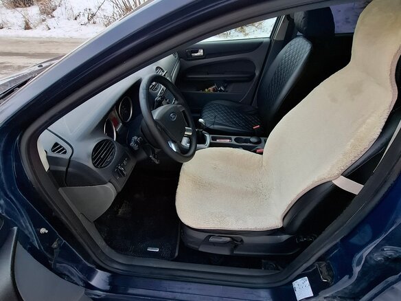 2008 Ford Focus II Рестайлинг, синий, 475000 рублей - вид 4