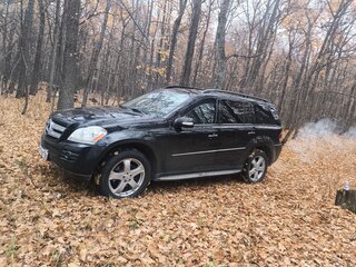 2007 Mercedes-Benz GL-Класс 450 I (X164), чёрный, 1350000 рублей, вид 3