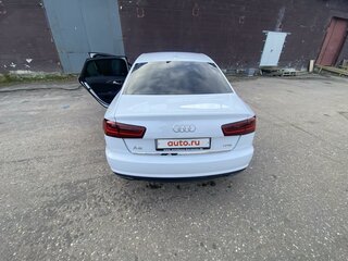 2015 Audi A6 IV (C7) Рестайлинг, белый, 1850000 рублей, вид 5