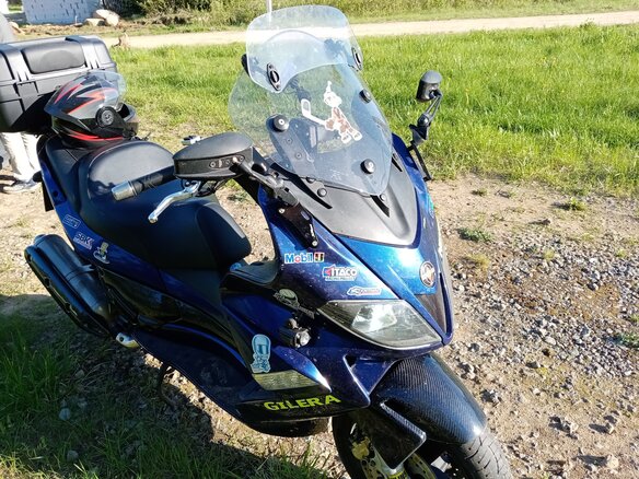 2007 Gilera Nexus, синий, 220000 рублей - вид 8
