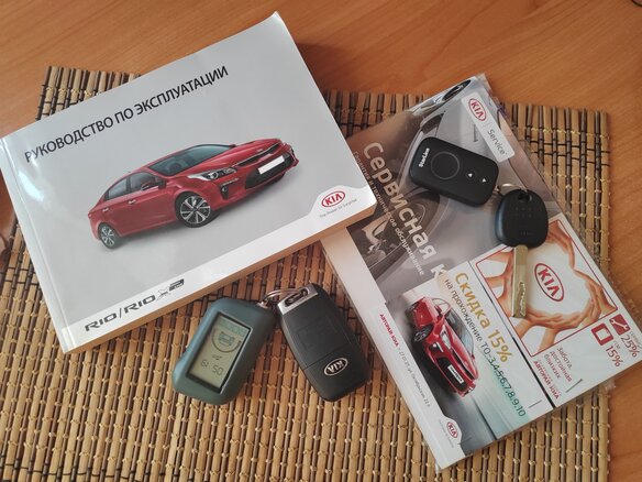 2017 Kia Rio IV, оранжевый, 1280000 рублей - вид 10
