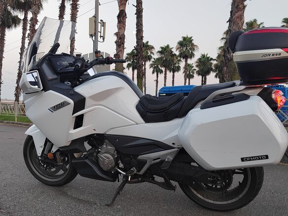 2024 CFMoto 1250TR-G, белый, 1480000 рублей - вид 6