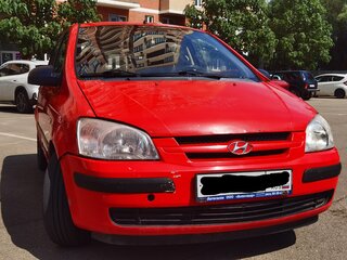 2005 Hyundai Getz I, красный, 299000 рублей, вид 1