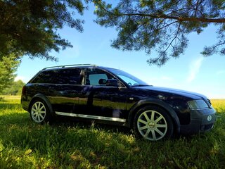 2002 Audi A6 allroad I (C5), синий, 850000 рублей, вид 1