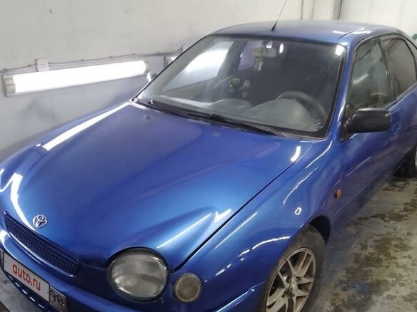 1998 Toyota Corolla VIII (E110), синий, 280000 рублей