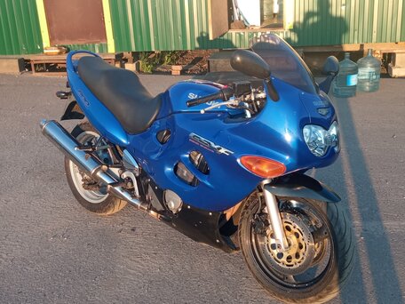 1998 Suzuki GSX 600F Katana, синий, 370000 рублей, вид 1