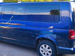 2010 Volkswagen Caravelle LWB Long T5 Рестайлинг, синий, 2300000 рублей, вид 5