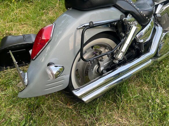 2005 Honda VTX 1300, серебристый, 650000 рублей - вид 8