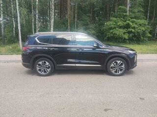 2019 Hyundai Santa Fe IV, чёрный, 3500000 рублей, вид 5