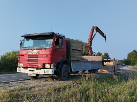 1993 Scania 93, красный, 2150000 рублей, вид 4