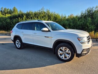 2019 Volkswagen Atlas I, белый, 2750000 рублей, вид 2