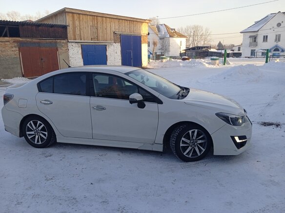 2016 Subaru Impreza IV Рестайлинг, белый, 1250000 рублей - вид 3