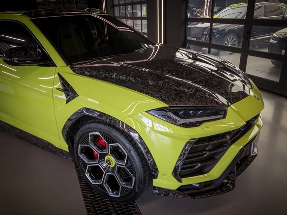 2021 Lamborghini Urus I, зелёный - вид 15