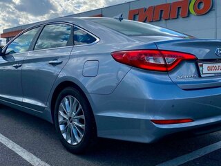 2015 Hyundai Sonata VII (LF), серый, 1350000 рублей, вид 5
