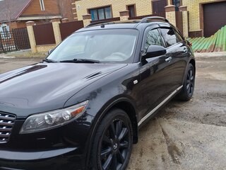 2007 Infiniti FX35 I (S50) Рестайлинг, чёрный, 1220000 рублей, вид 1