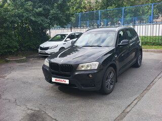 2013 BMW X3 30d xDrive II (F25), чёрный, 1900000 рублей, вид 1