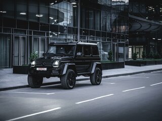 2016 Mercedes-Benz G-Класс 500 4x4 II (W463) Рестайлинг 4, чёрный, 20500000 рублей, вид 4