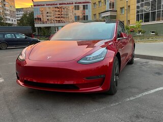 2019 Tesla Model 3 Standart Plus I, красный, 2200000 рублей, вид 1