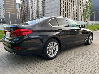 2018 BMW 5 серии 520d xDrive VII (G30/G31/G38), чёрный, 3700000 рублей, вид 5
